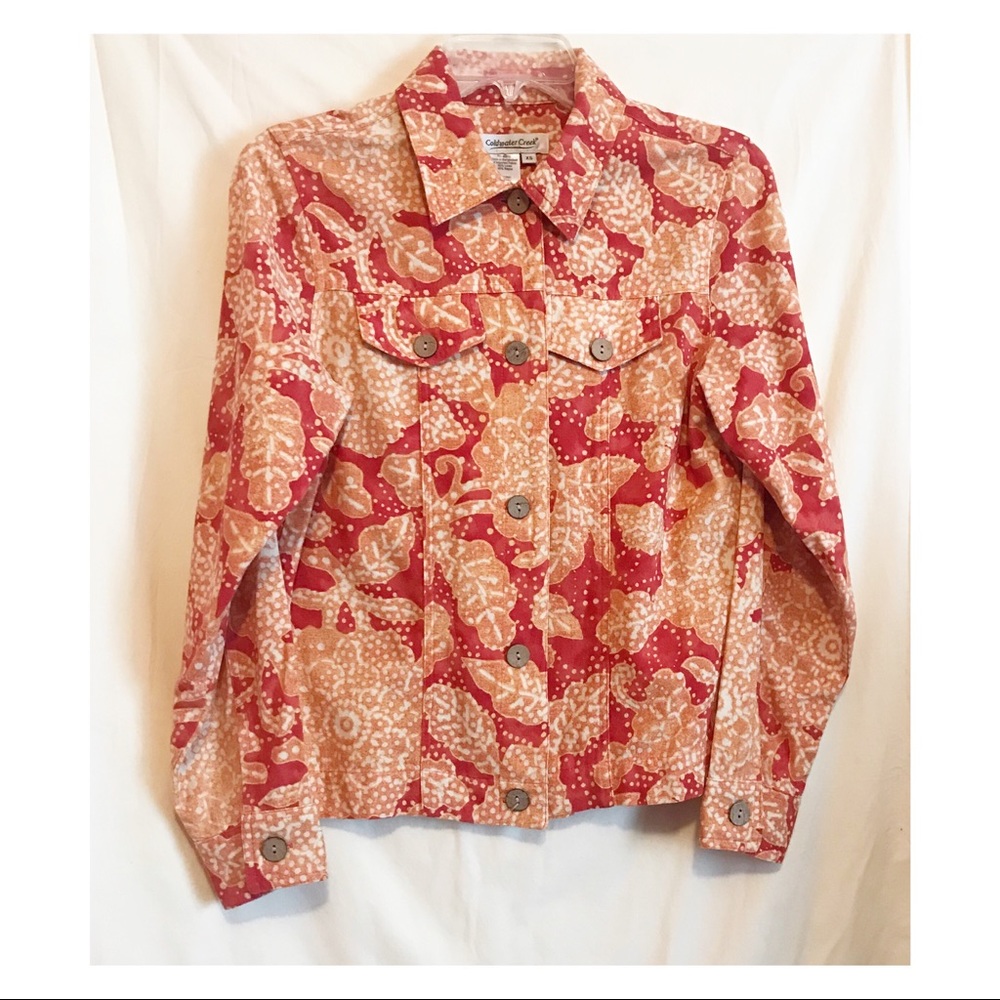 Coldwater Creek button up jacket